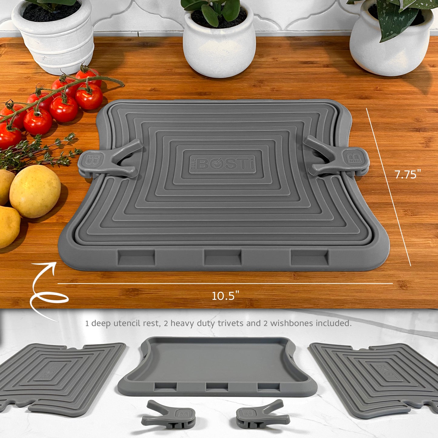 Nottadrip™ - Mess Free Cooking and Serving Station