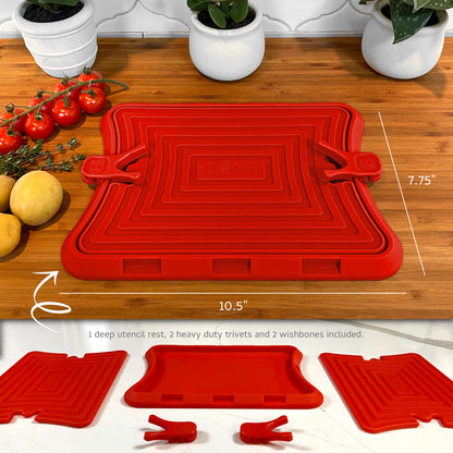 Nottadrip™ - Mess Free Cooking and Serving Station
