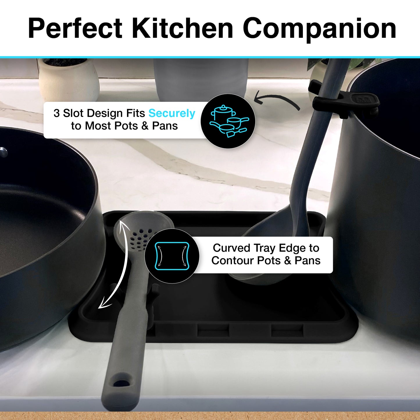 Nottadrip Lite™(No trivets) - Mess Free Cooking and Serving Station