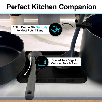 Nottadrip Lite™(No trivets) - Mess Free Cooking and Serving Station