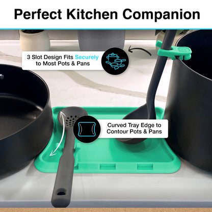 Nottadrip Lite™(No trivets) - Mess Free Cooking and Serving Station