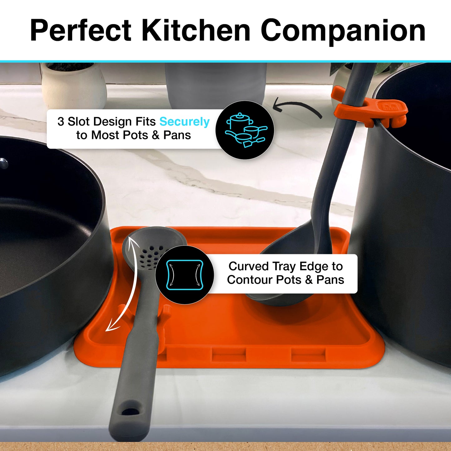 Nottadrip Lite™(No trivets) - Mess Free Cooking and Serving Station