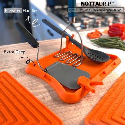 Nottadrip™ - Mess Free Cooking and Serving Station