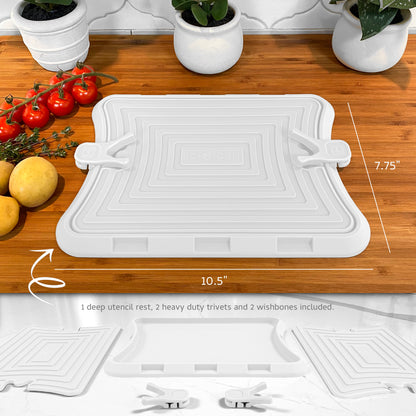 Nottadrip™ - Mess Free Cooking and Serving Station
